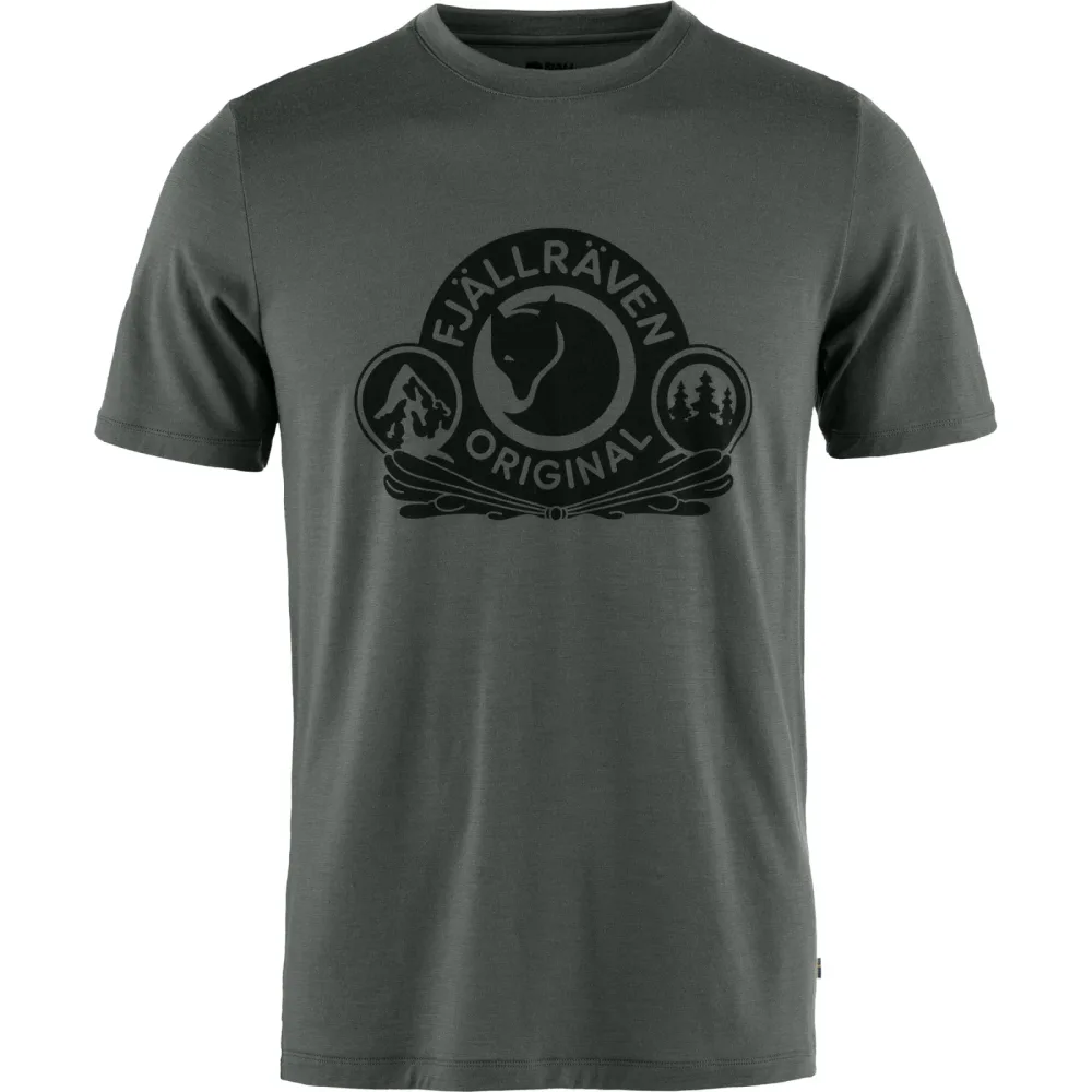 Fjällräven Herren Abisko Wool Classic T-Shirt