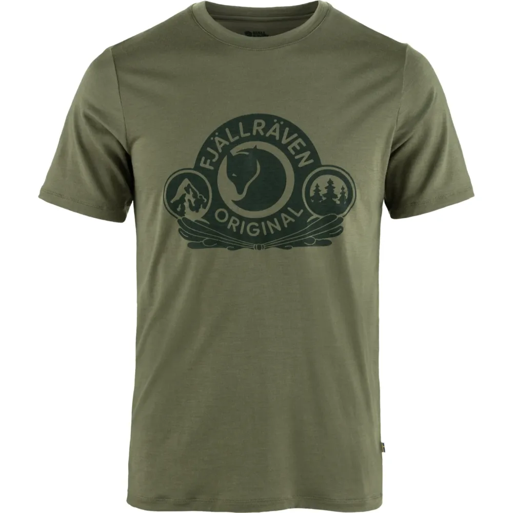 Fjällräven Herren Abisko Wool Classic T-Shirt