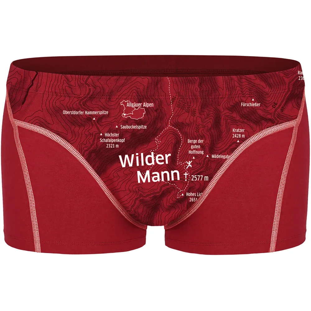 Ein schöner Fleck Erde Herren Wilder Mann Boxer