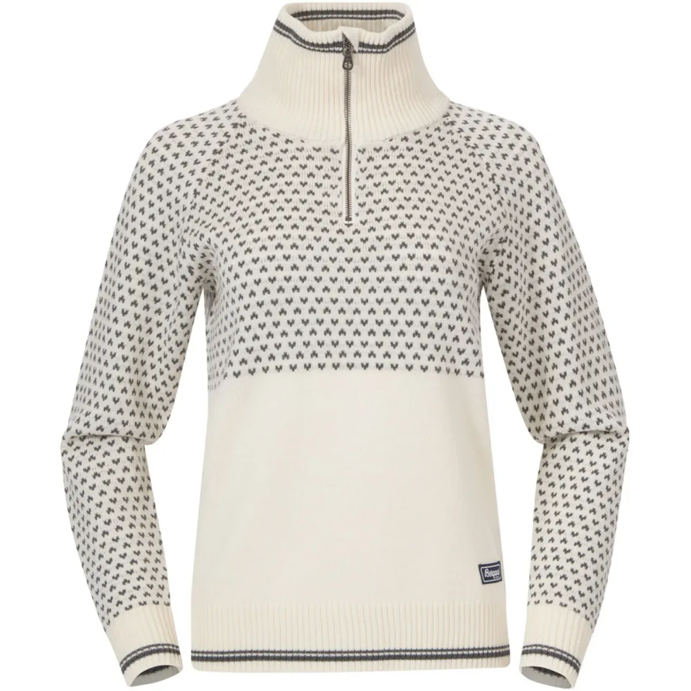 Bergans Damen Alvdal Wool Half Zip Pullover