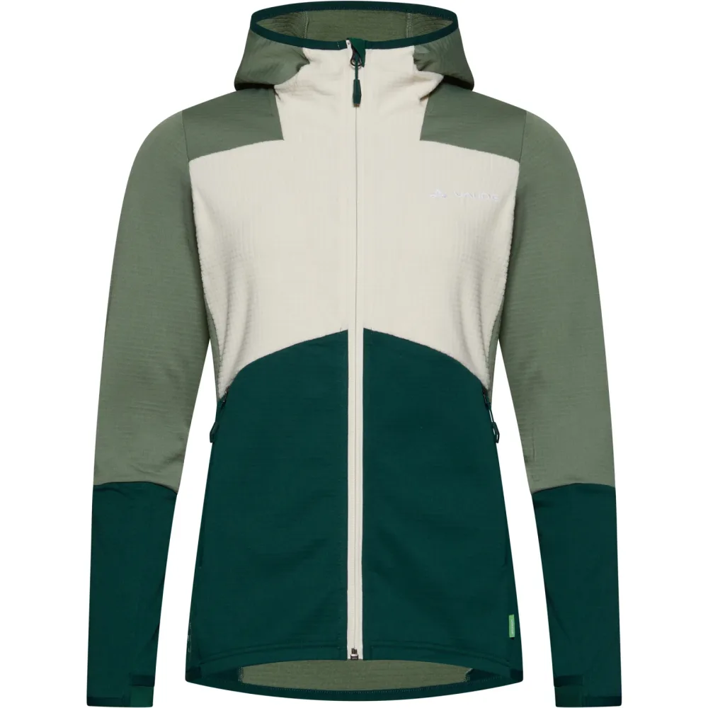 Vaude Damen Monviso Hoodie Grid Fleece Jacke
