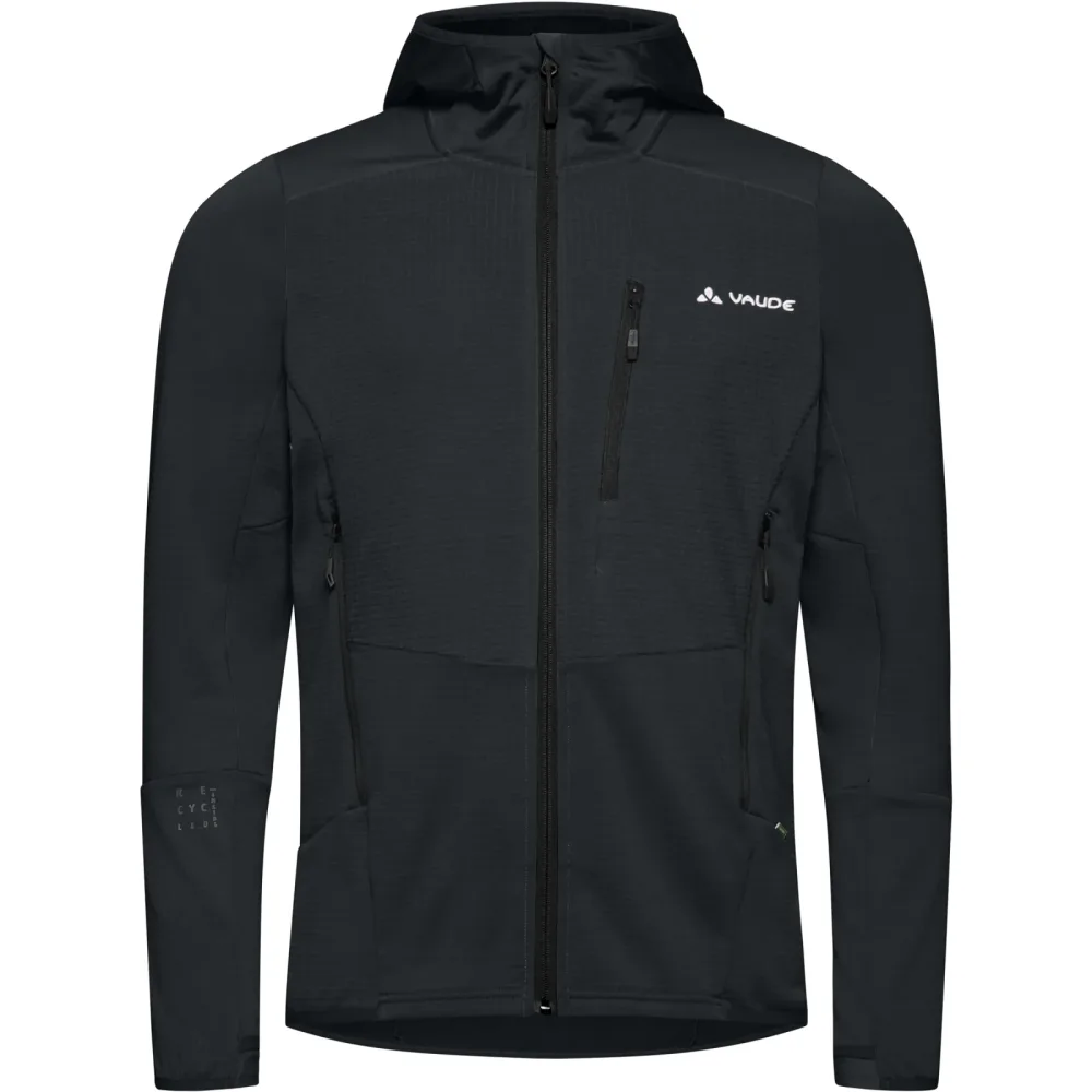 Vaude Herren Monviso Hoodie Grid Fleece Jacke