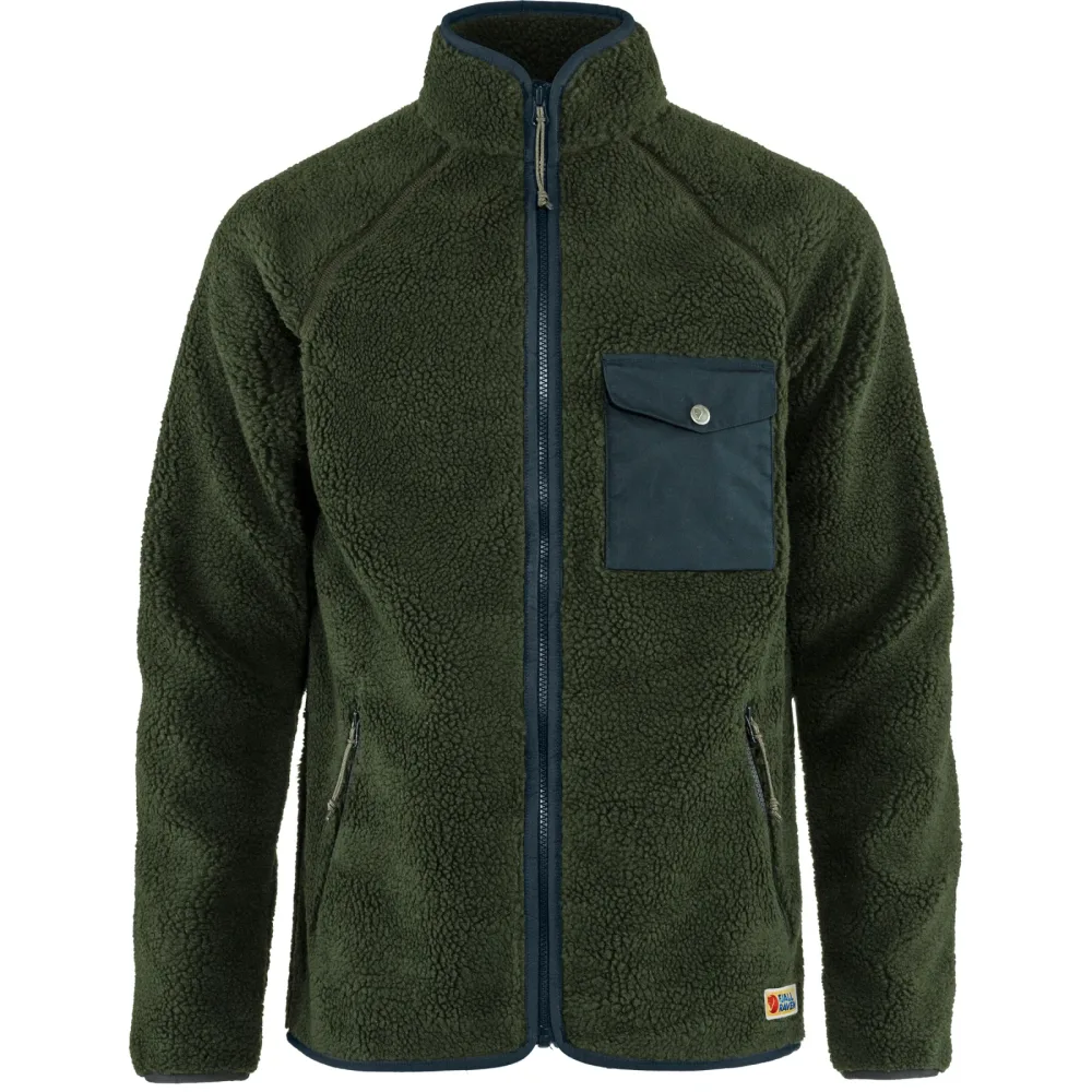 Fjällräven Herren Vardag Pile Fleece Jacke