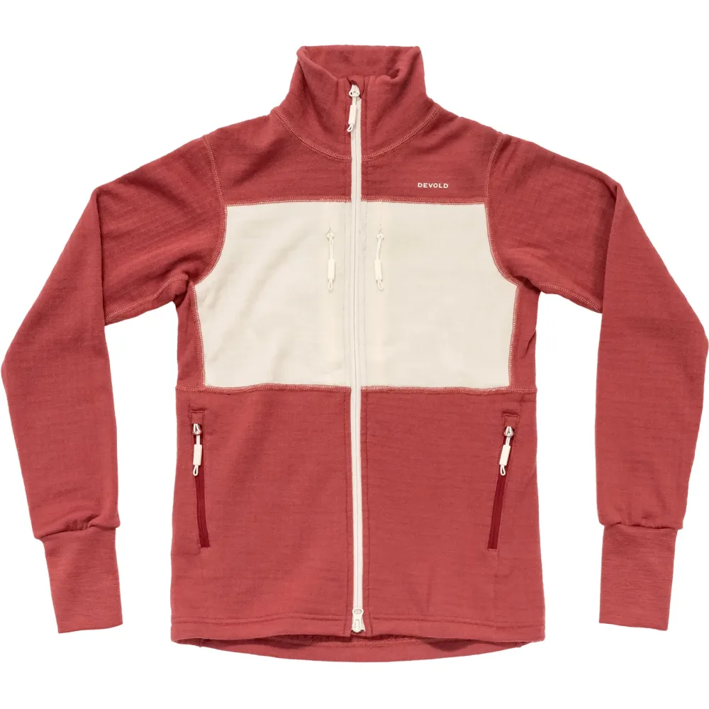 Devold Damen Egga Grid Merino Jacke