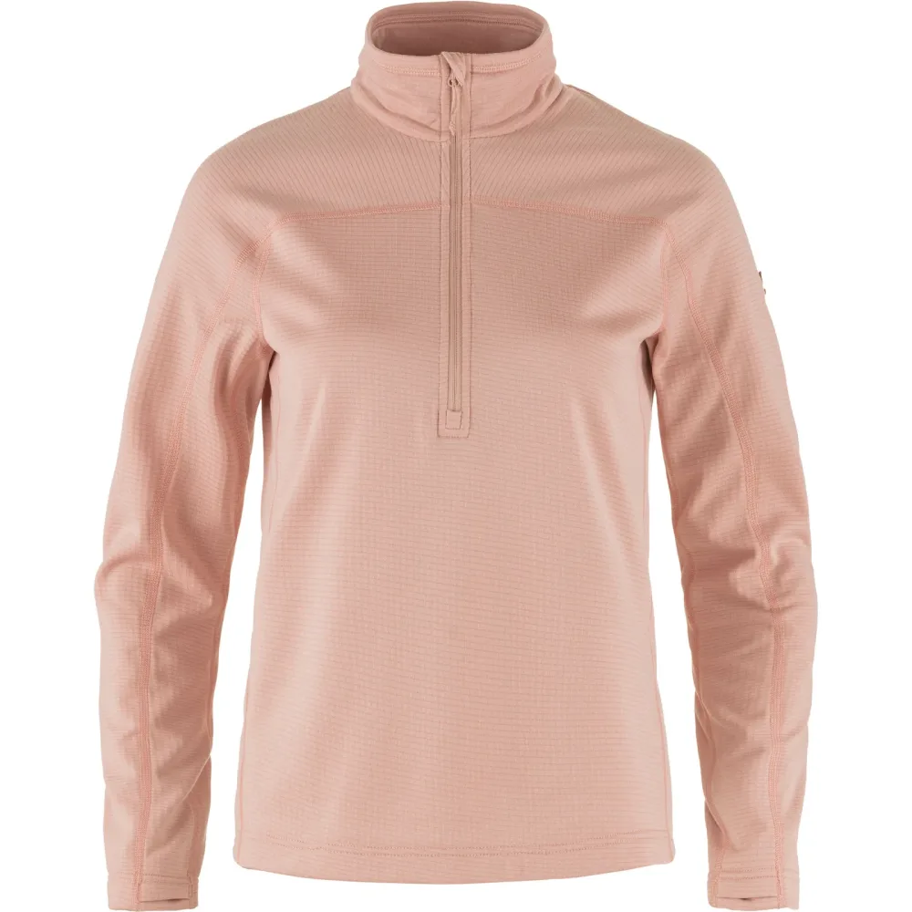 Fjällräven Damen Abisko Lite Fleece Half Zip Pullover
