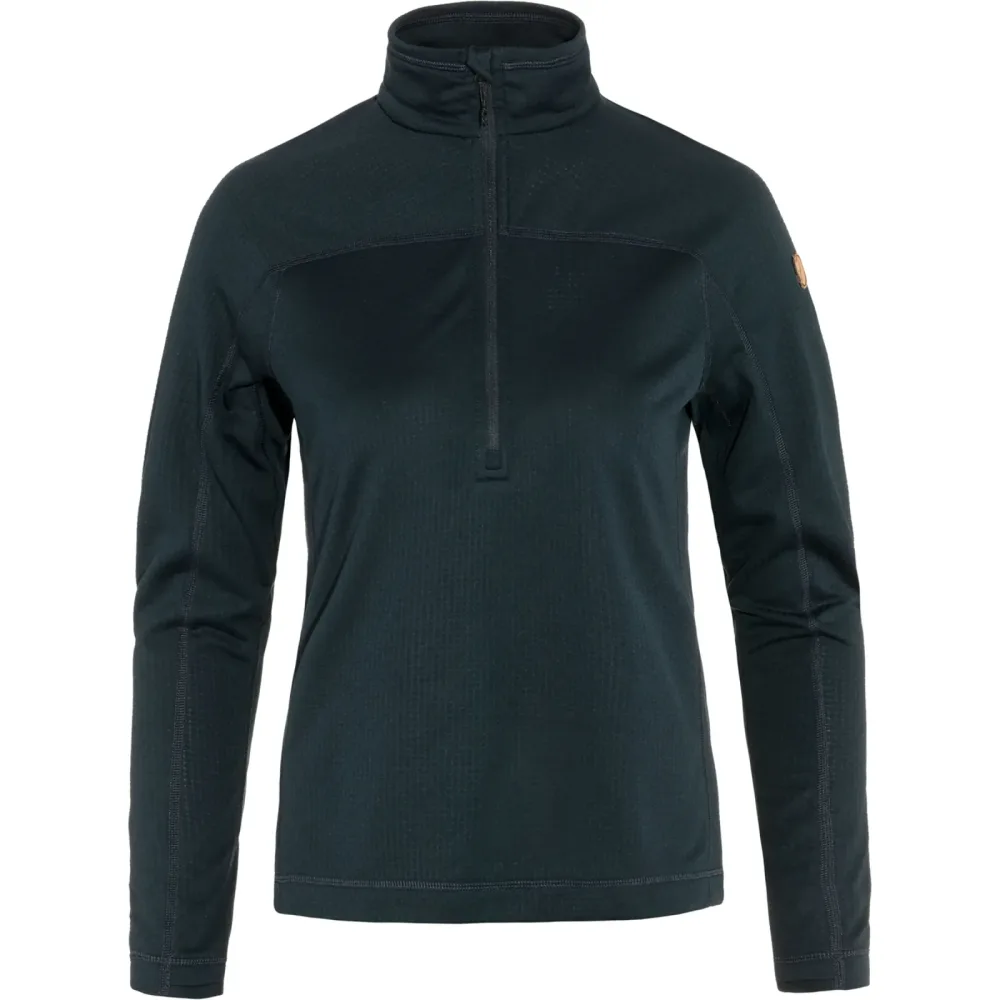 Fjällräven Damen Abisko Lite Fleece Half Zip Pullover