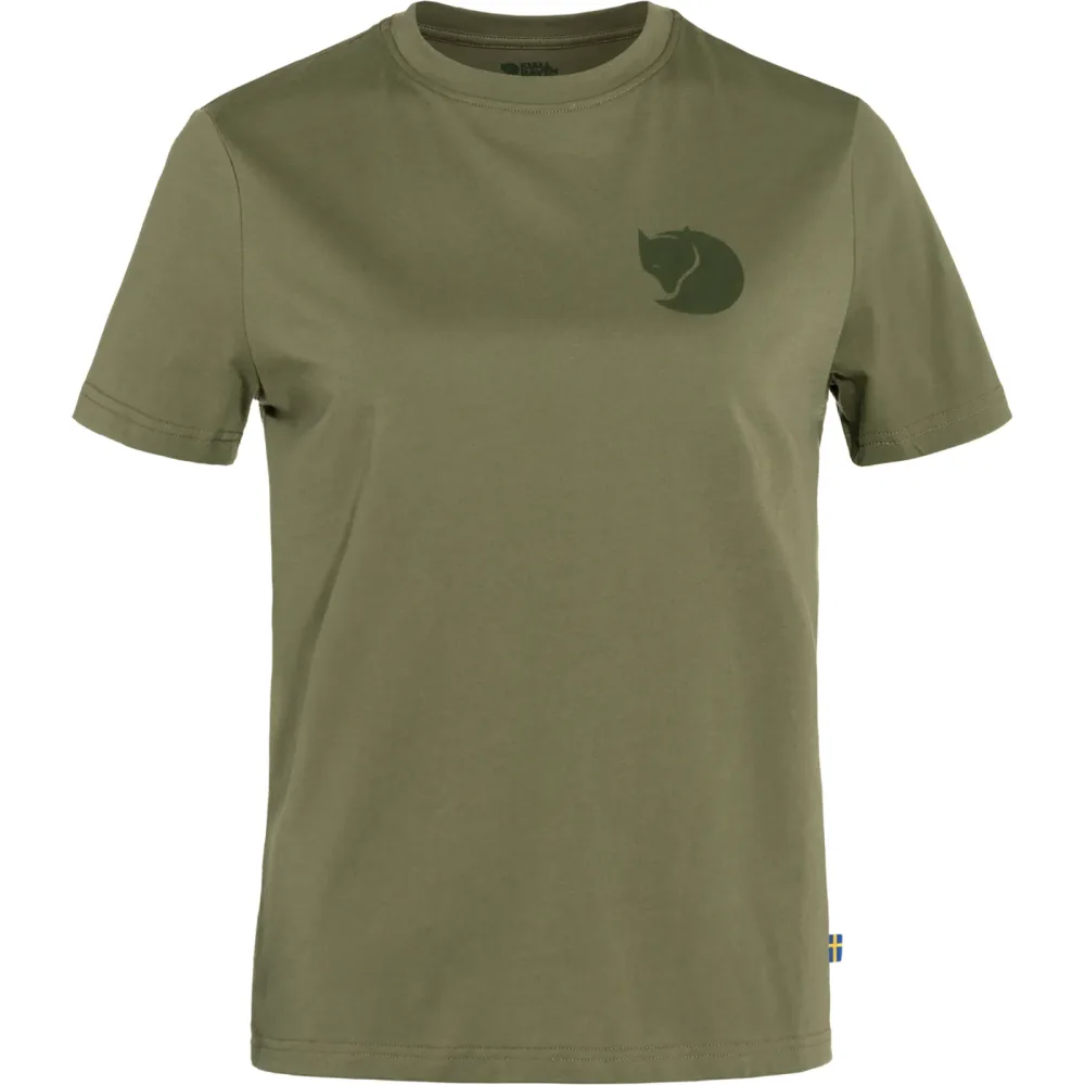 Fjällräven Damen Fox Boxy Logo T-Shirt