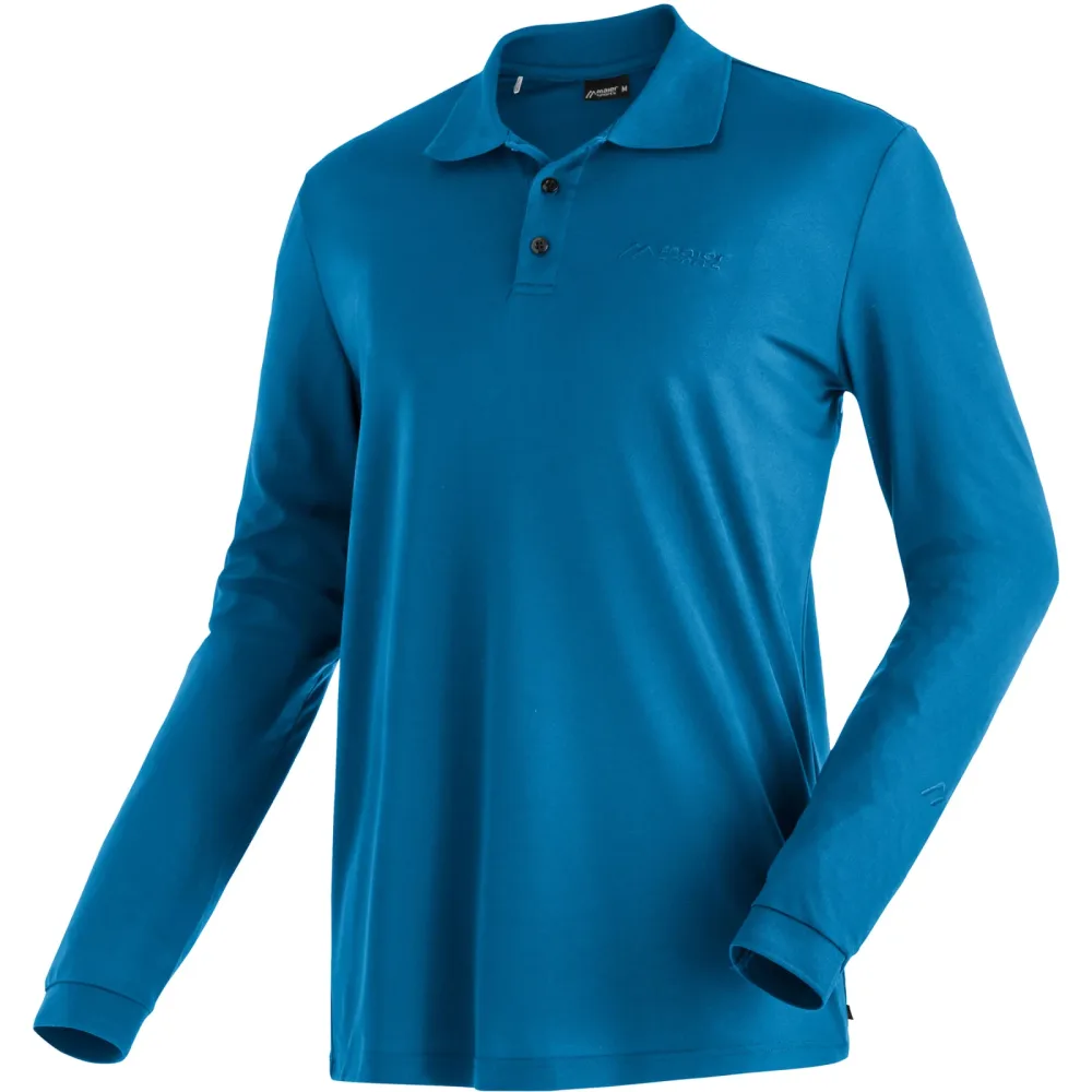 Maier Sports Herren Ulrich Polo Longsleeve