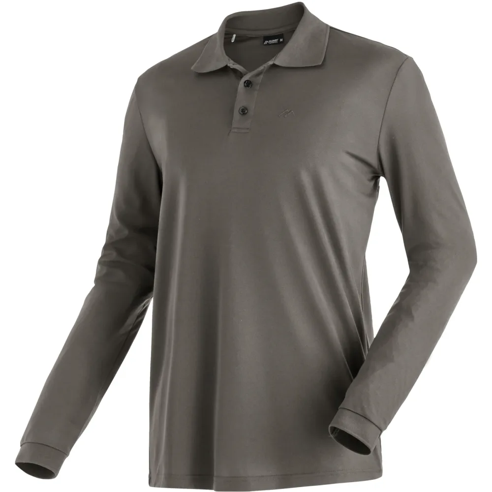 Maier Sports Herren Ulrich Polo Longsleeve