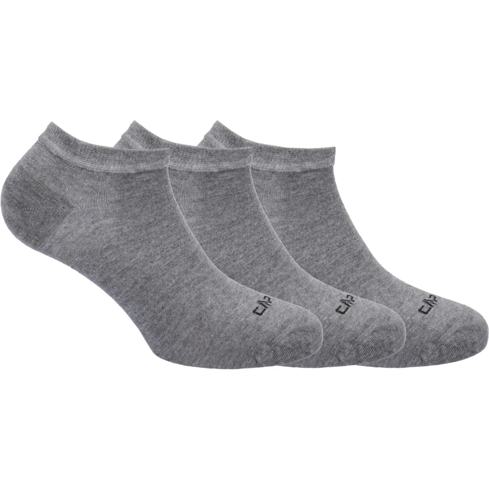 CMP Herren Bamboo Invisibile 3er Pack Socken