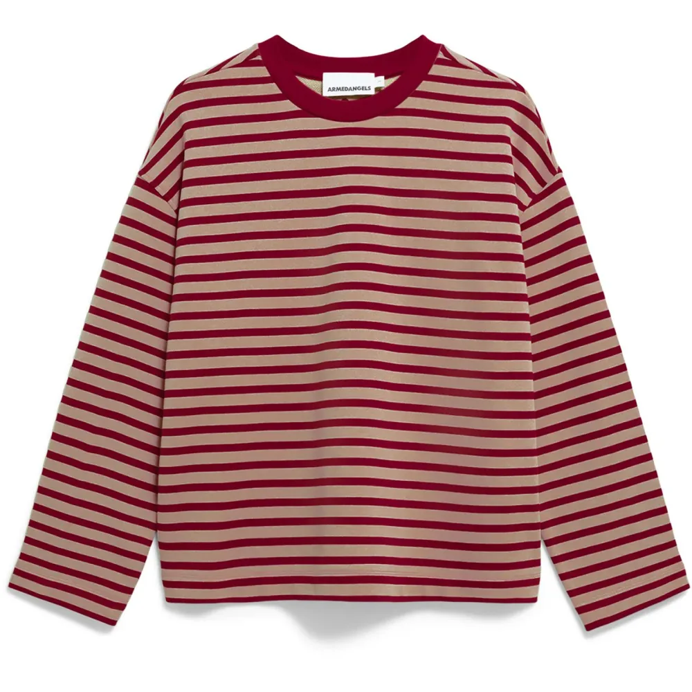 Armedangels Damen Frankaa Maarlen Stripe Pullover