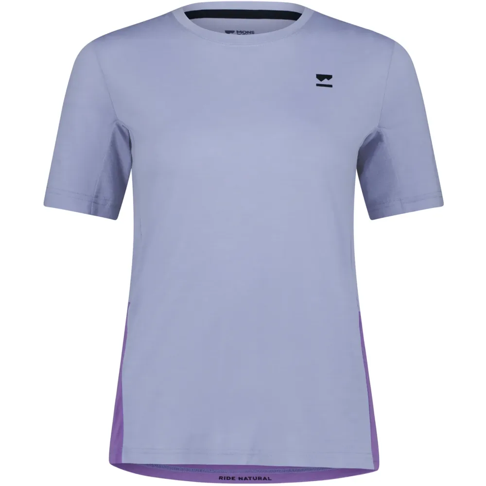 Mons Royale Damen Tarn Merino Shift T-Shirt
