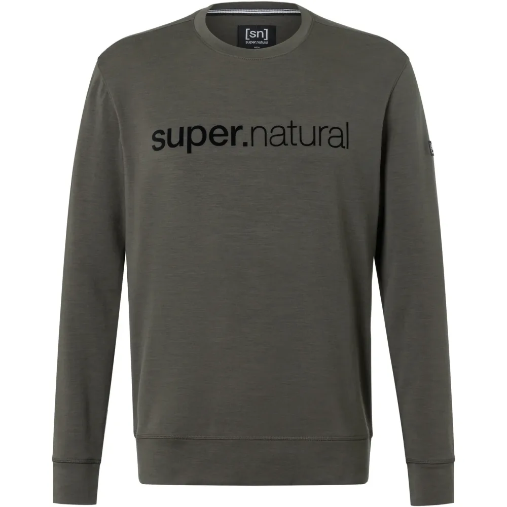 Super.Natural Herren Solution Crew Pullover