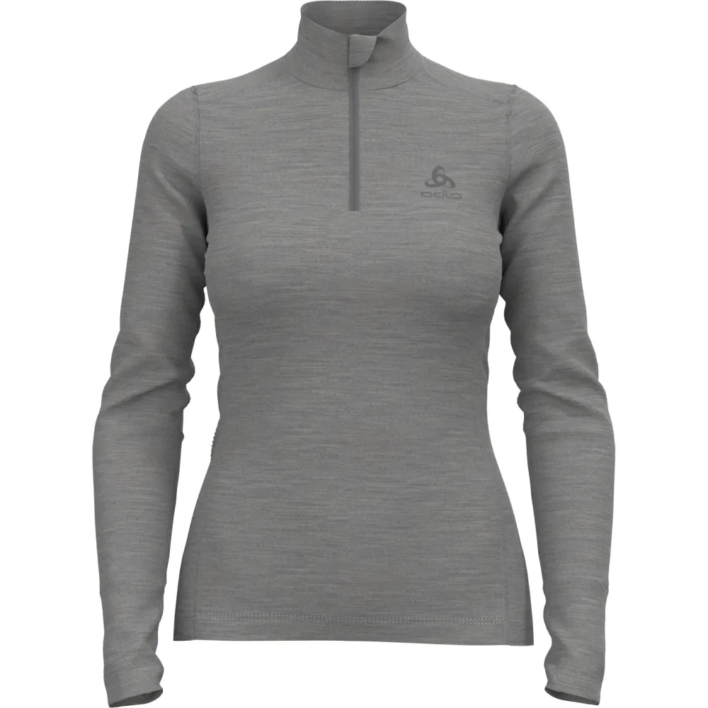 Odlo Damen Merino 200 Half Zip Longsleeve