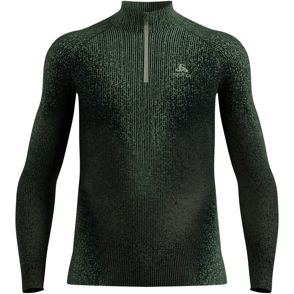 Odlo Herren Blackcomb Eco Half Zip Longsleeve