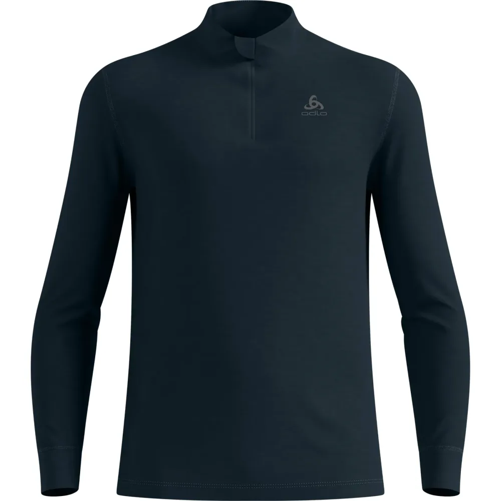 Odlo Herren Merino 200 Turtle Neck Zip Longsleeve