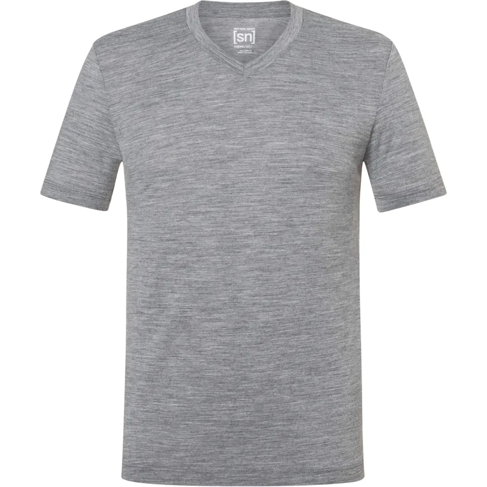 Super.Natural Herren Sierra140 V Neck T-Shirt