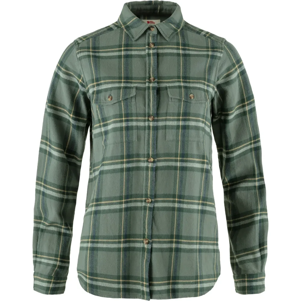 Fjällräven Damen Övik Heavy Flannel Bluse