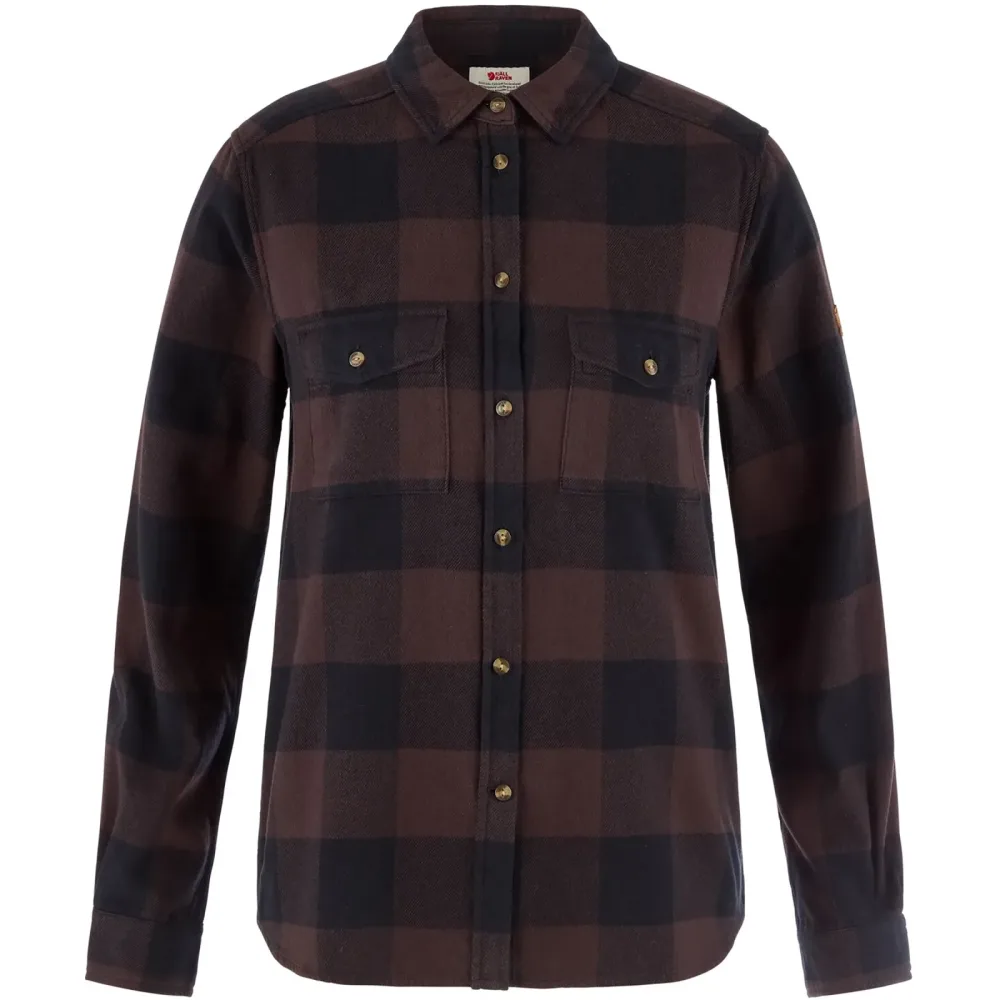 Fjällräven Damen Övik Heavy Flannel Bluse