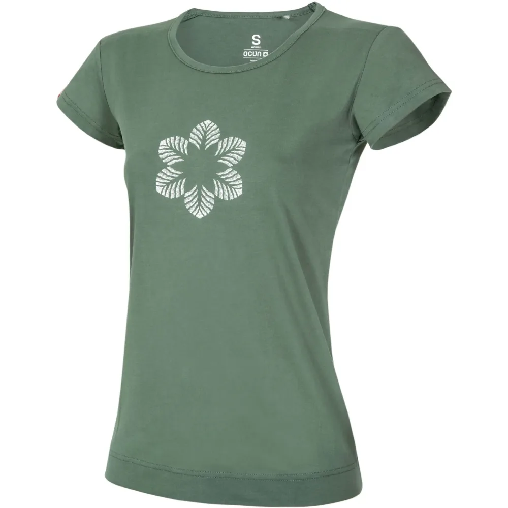 Ocun Damen Classic Organic Flower T-Shirt