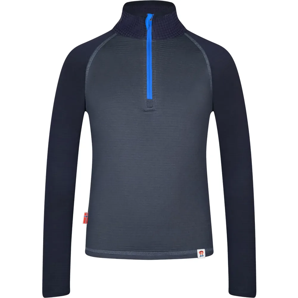 Trollkids Kinder Rauland Half Zip Longsleeve