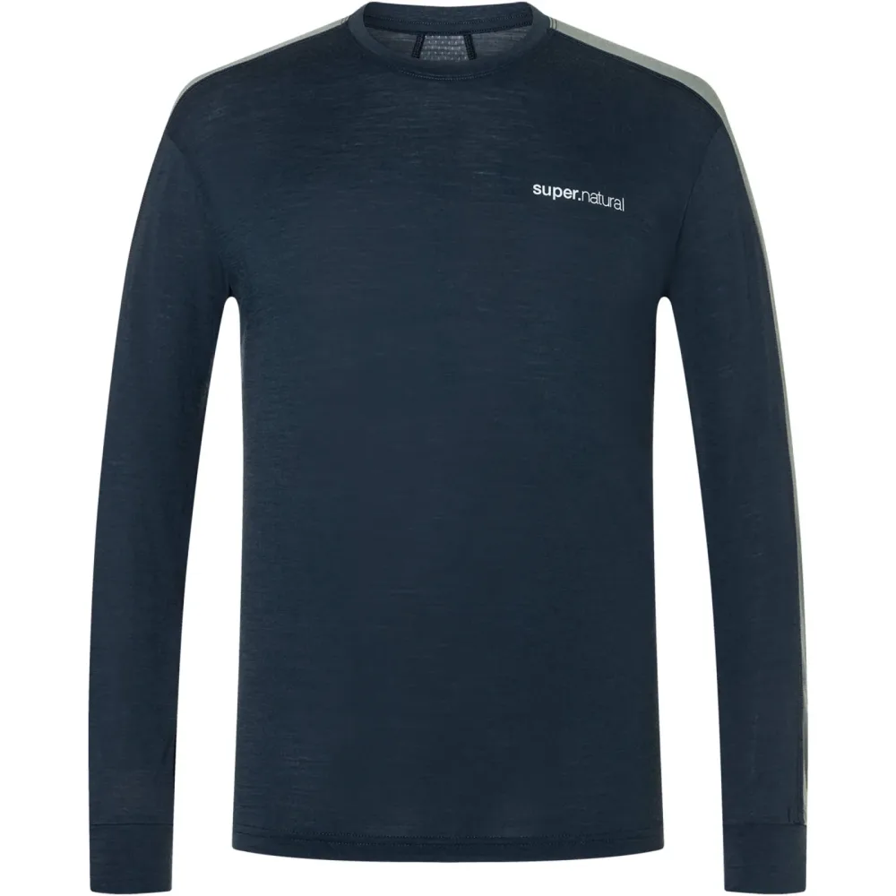Super.Natural Herren Alarm Running Longsleeve