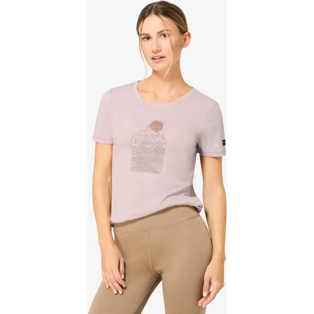 Super.Natural Damen Preikestolen Cliffs T-Shirt