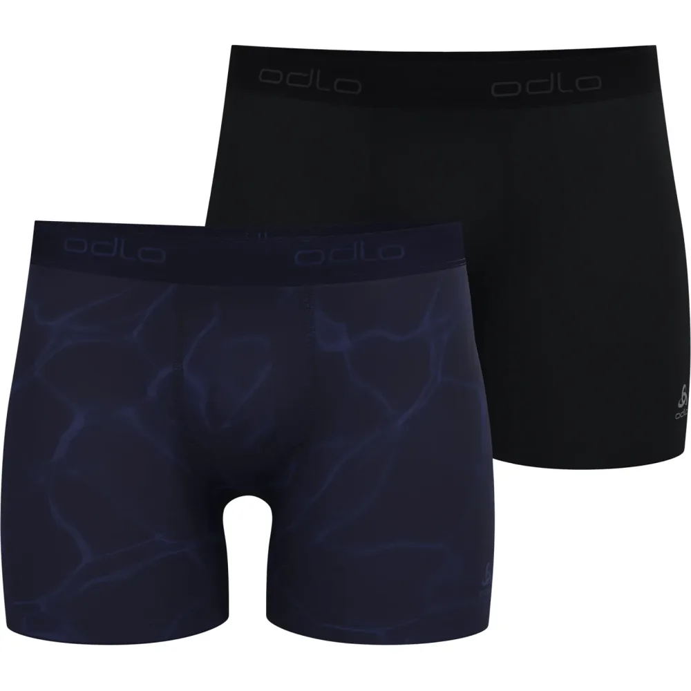Odlo Herren Active F-Dry Eco Graphic 2er Pack Boxer
