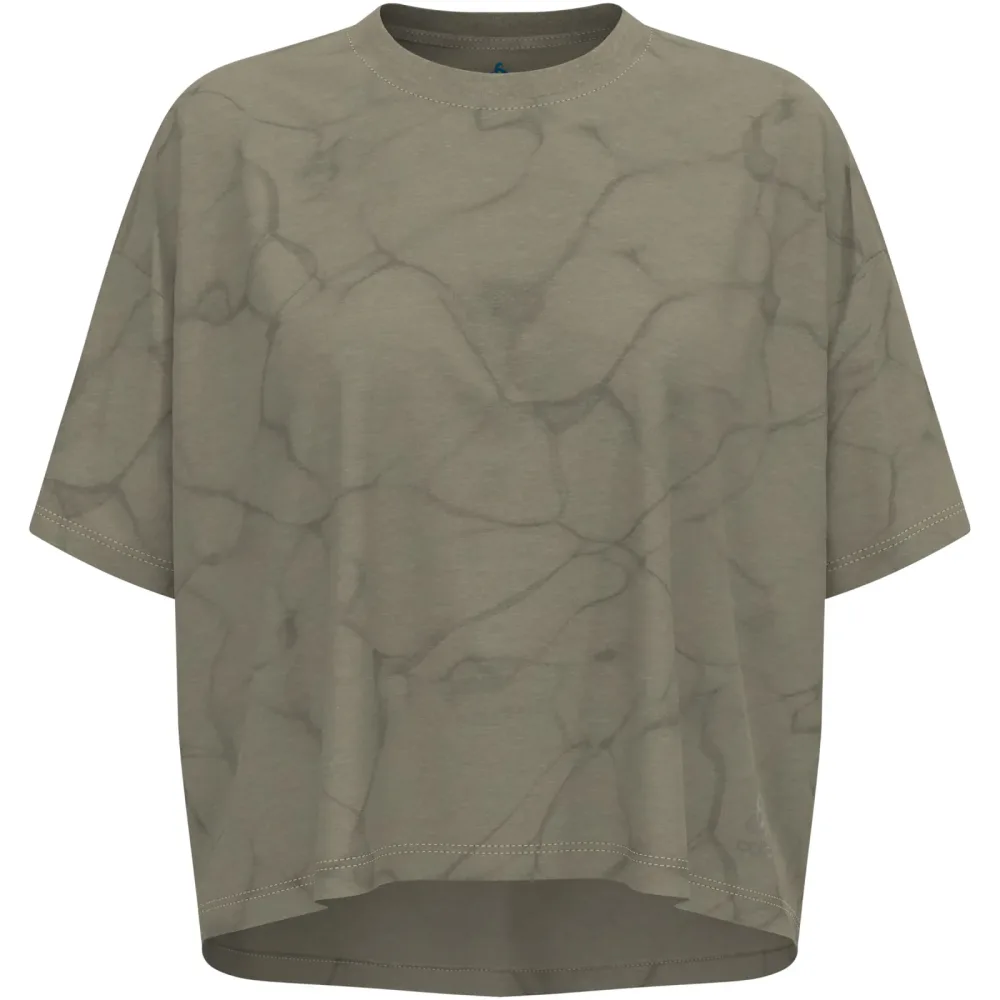 Odlo Damen Active 365 Natural Blend Print T-Shirt