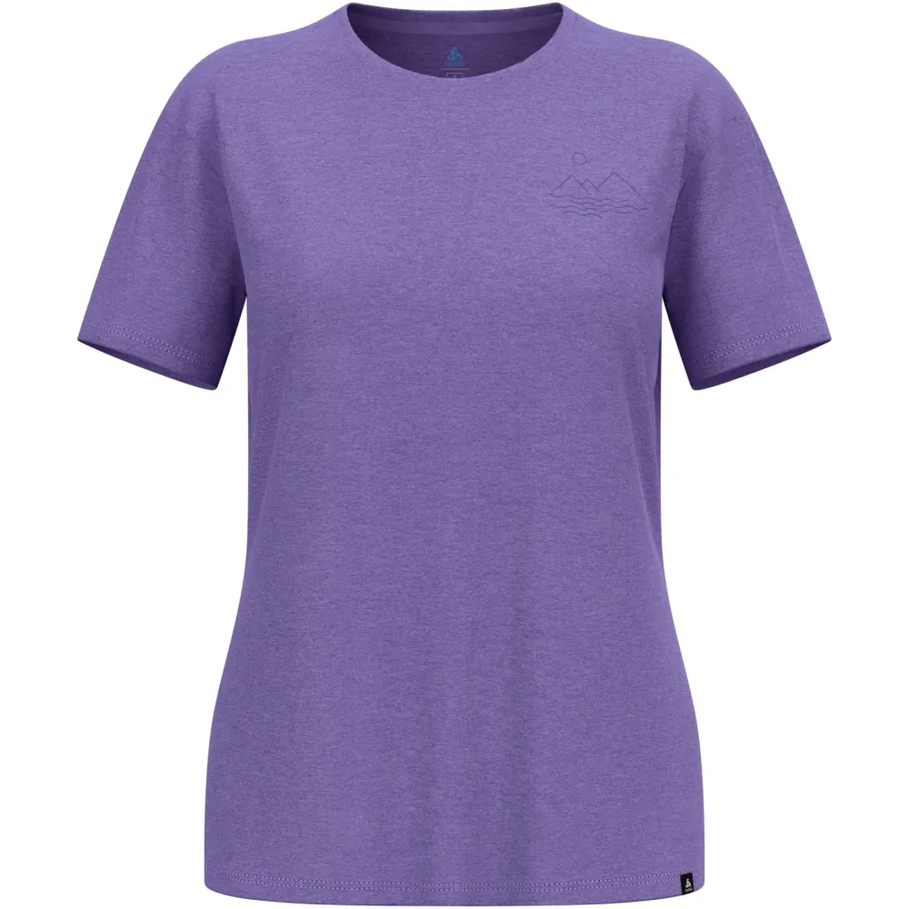 Odlo Damen Ascent Sun. Sea. Mountains. T-Shirt