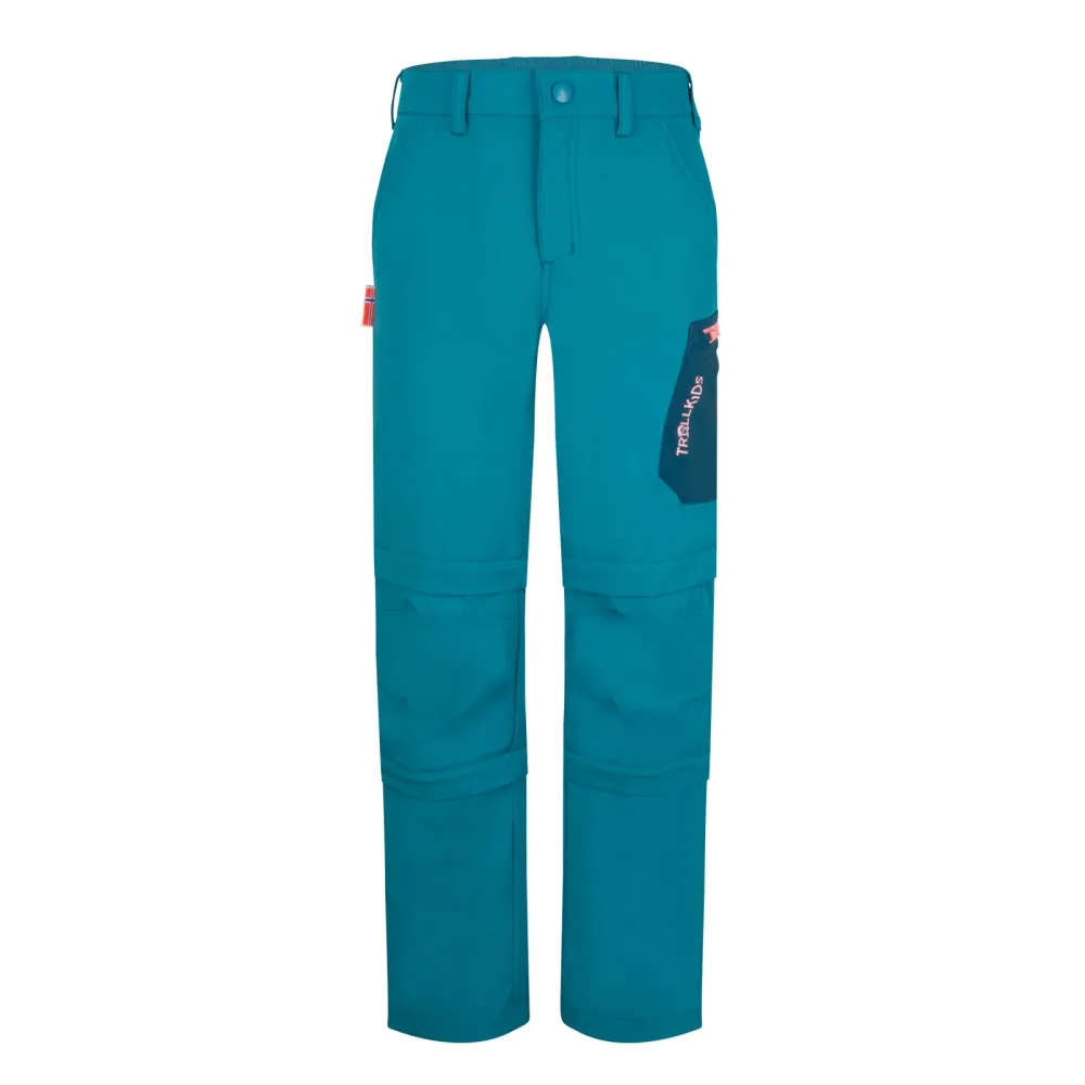 Trollkids Kinder Preikestolen Double Zip-Off Hose