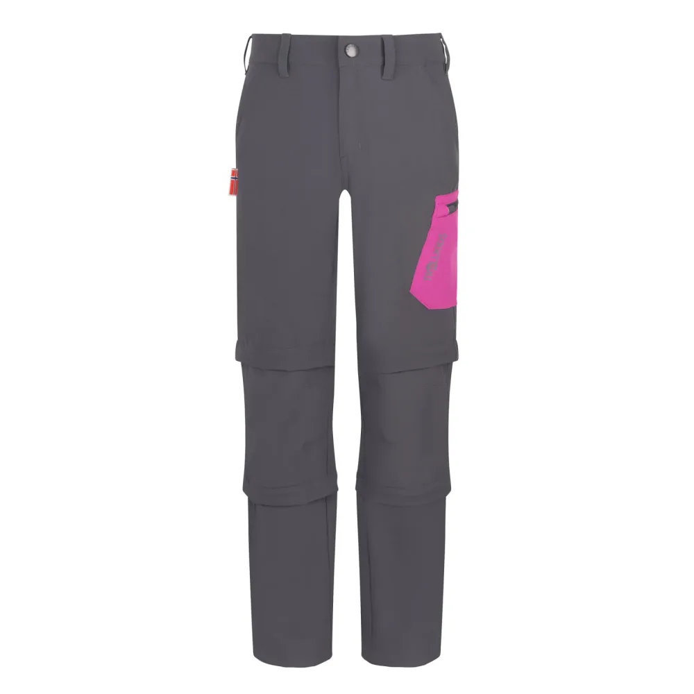 Trollkids Kinder Preikestolen Double Zip-Off Hose