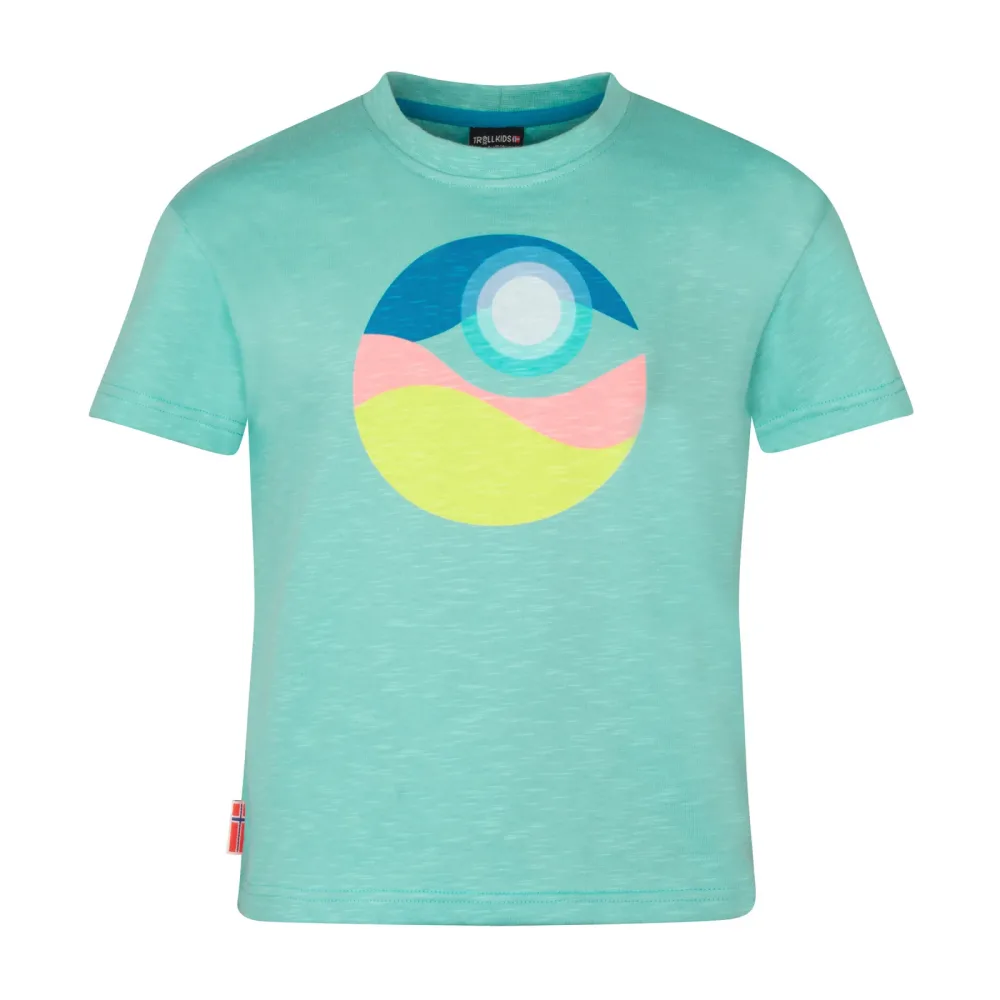 Trollkids Kinder Halsafjord T-Shirt