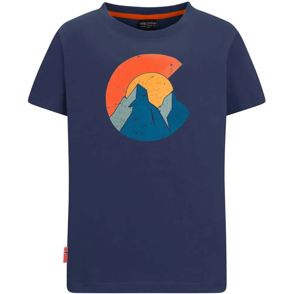 Trollkids Kinder Halsafjord T-Shirt