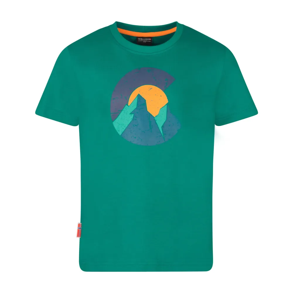 Trollkids Kinder Halsafjord T-Shirt