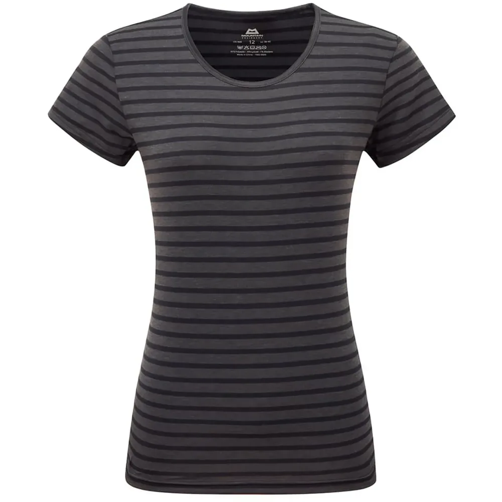Mountain Equipment Damen Groundup Stripe T-Shirt