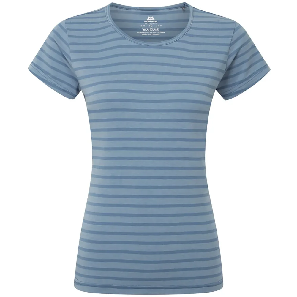 Mountain Equipment Damen Groundup Stripe T-Shirt