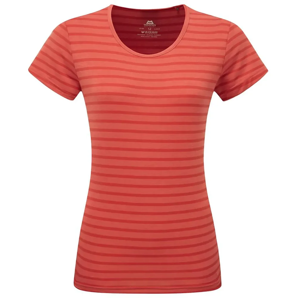 Mountain Equipment Damen Groundup Stripe T-Shirt