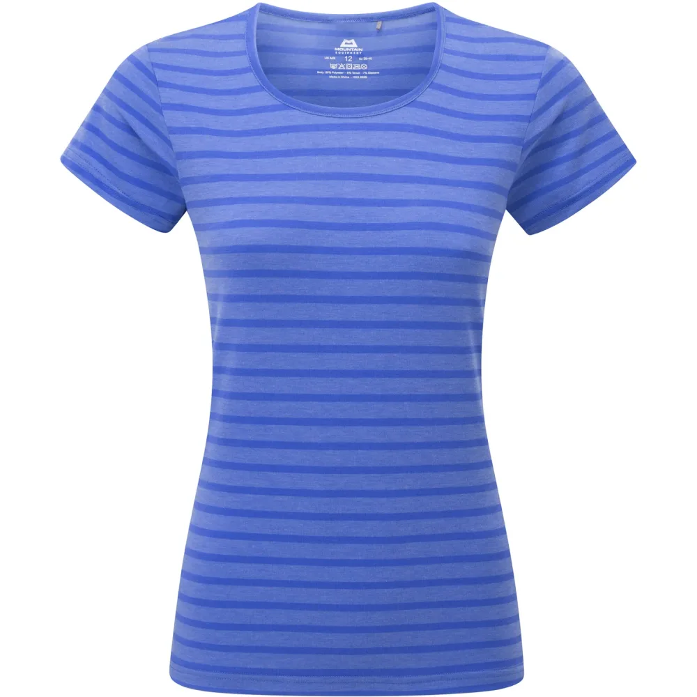Mountain Equipment Damen Groundup Stripe T-Shirt
