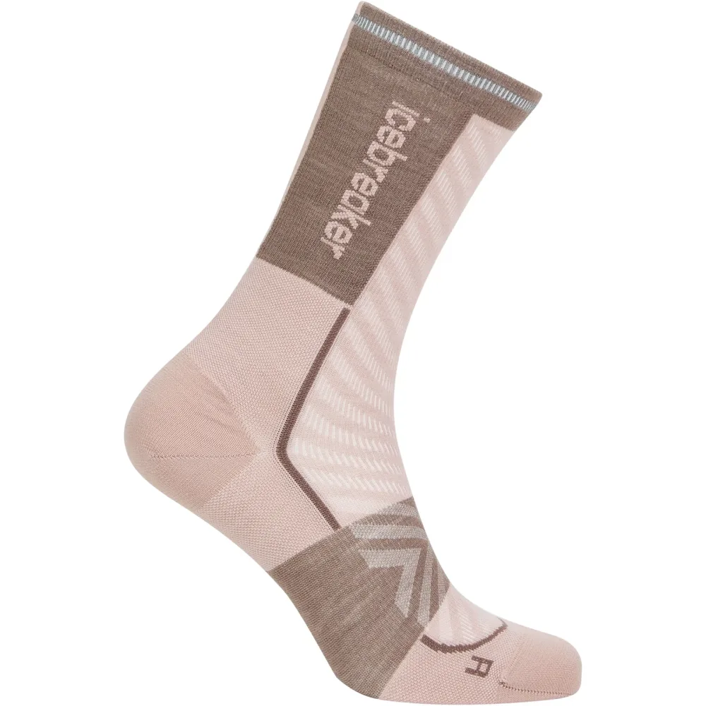 Icebreaker Damen Run+ Ultralight Crew Socken