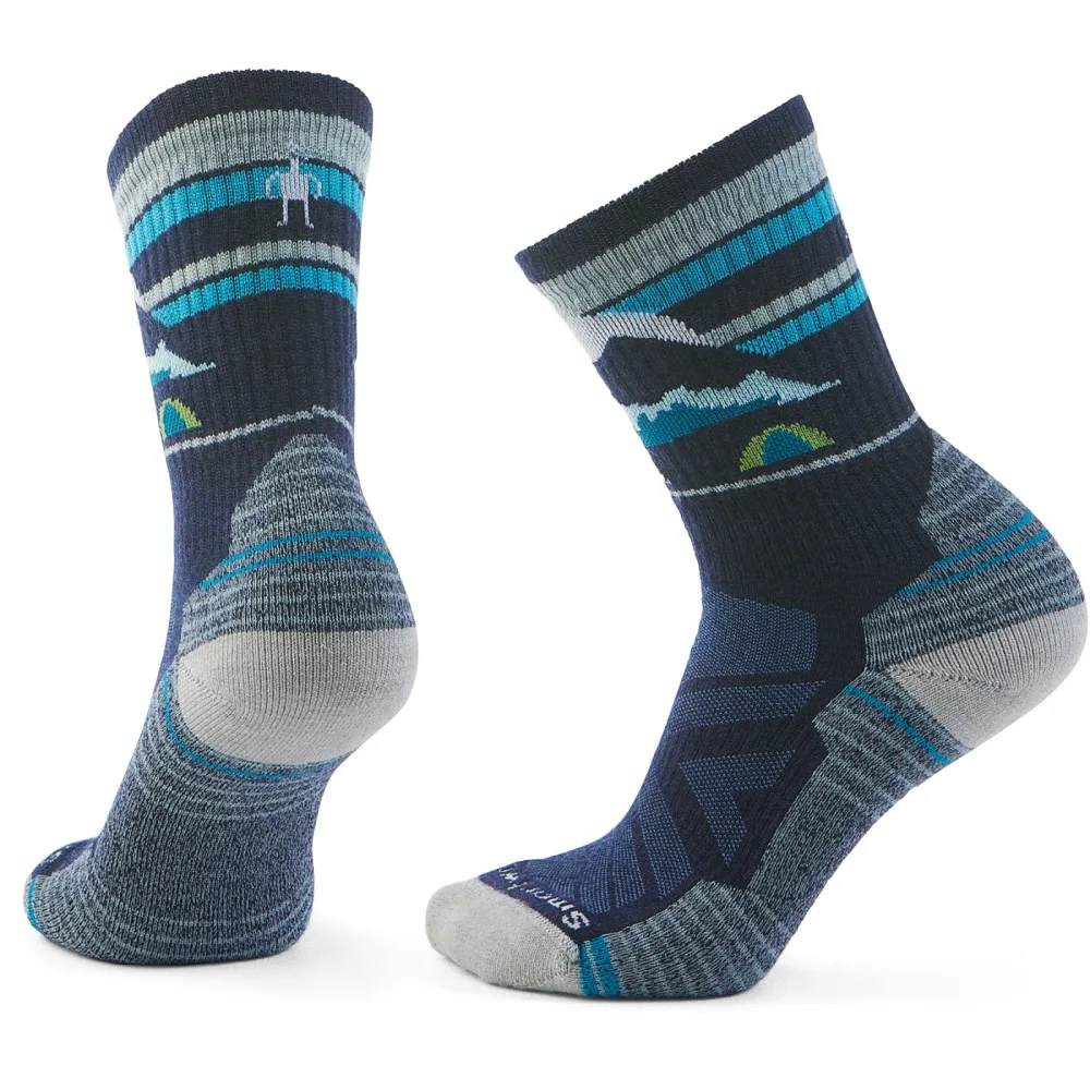 Smartwool Damen Hike Light Mountain Moon Crew Socken