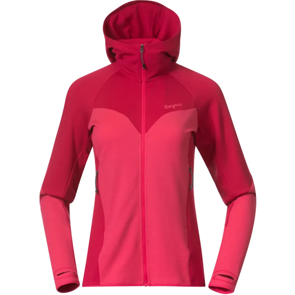 Bergans Damen Tind Merino Hoodie Jacke