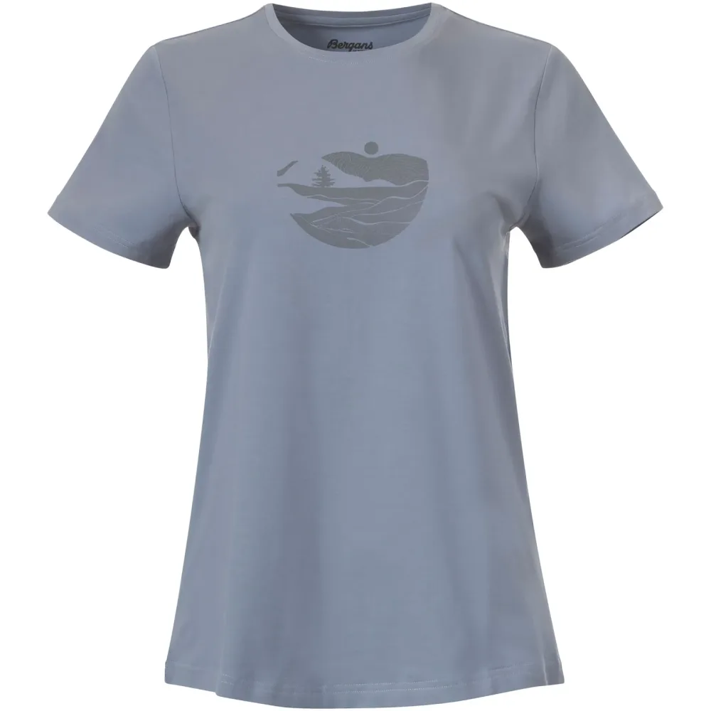 Bergans Damen Nordmarka Organic Cotton Print T-Shirt