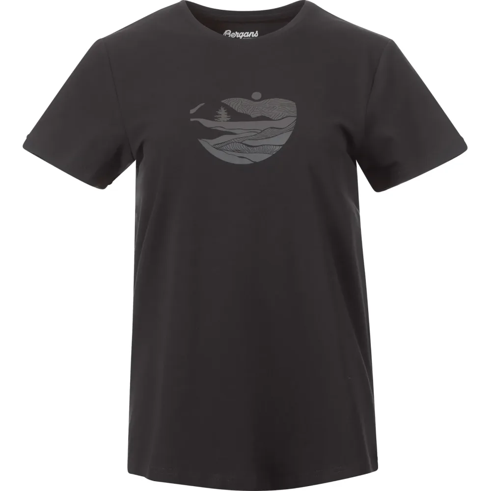 Bergans Damen Nordmarka Organic Cotton Print T-Shirt
