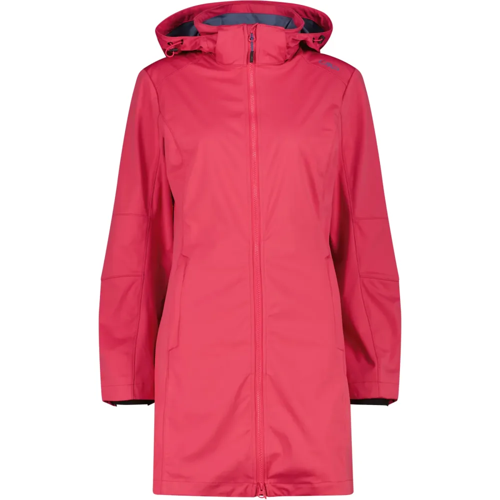 CMP Damen Light Softshell Hoodie Parka