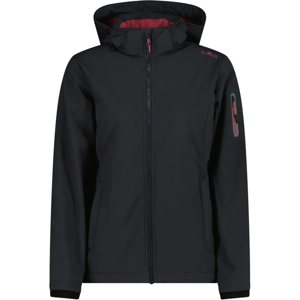 CMP Damen Softshell Hoodie Jacke