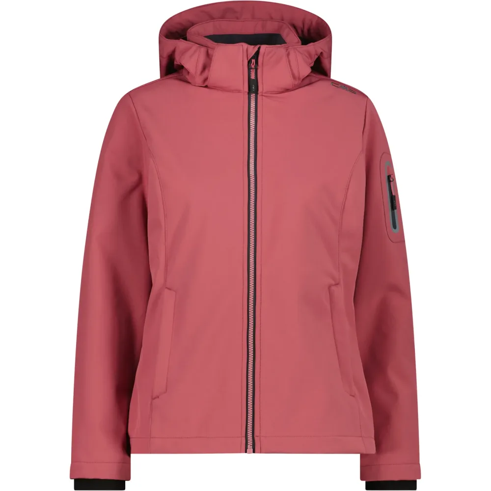 CMP Damen Softshell Hoodie Jacke