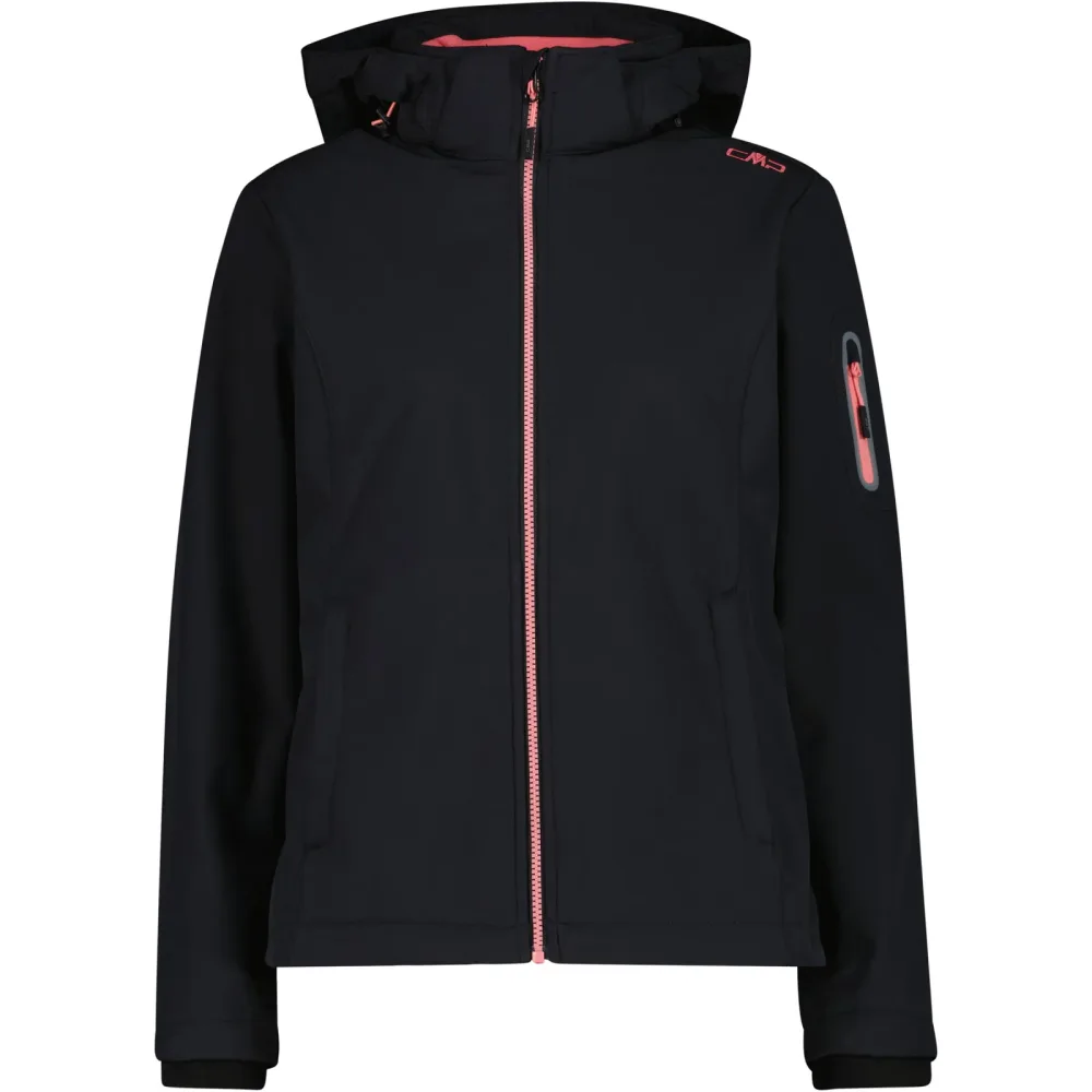 CMP Damen Softshell Hoodie Jacke