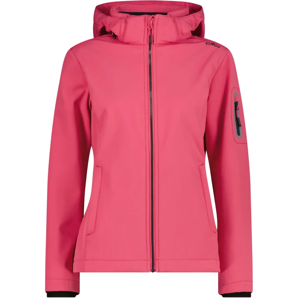 CMP Damen Softshell Hoodie Jacke