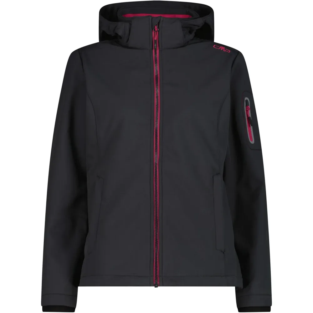 CMP Damen Softshell Hoodie Jacke